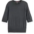 Scotch & Soda 178214 Genser Med Korte Ermer