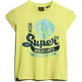 Superdry Varsity Burnout Cap Kortarmet T-skjorte