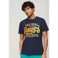Superdry Reworked Classics Graphic Kortarmet T-skjorte