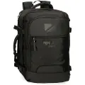 Pepe Jeans unisex. 7062941 Bromley computer travel backpack with two compartments black (OSFA), Casual, Polyester