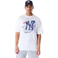 New Era Mlb Food Graphic New York Yankees Kortarmet T-skjorte