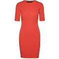 Vero Moda Gold 2/4 O Neck Vip Kort Ermet Kort Kjole