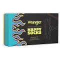 Happy socks Wrangler Wrangled Gift Set Crewsokker 3 Par