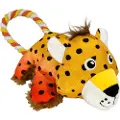 Kong Cozie Tuggz hundeleketøy gepard - Str. S/M: ca. L 26,7 x B 14,6 x H 8,9 cm