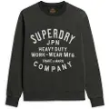 Superdry Machined Goods Workwear Collegegenser