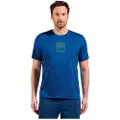 Odlo Ascent Sun Sea Mountains Kortarmet T-skjorte
