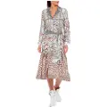 Replay W9759 .000.10324 Lang Ermet Midi-kjole