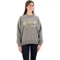 Superdry Luxe Metallic Logo Collegegenser