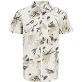 Jack & Jones Oshua Floral Kortarmet Skjorte
