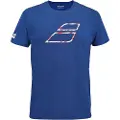 Babolat Exercise Big Flag Kortarmet T-skjorte