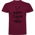 Kruskis Keep Calm And Trek Kortarmet T-skjorte