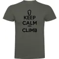 Kruskis Keep Calm And Climb Kortarmet T-skjorte