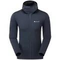Montane Protium Hoodie, fleecegenser, herre, blå