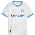 Puma Olympique Marseille 23/24 Hjem Junior T-skjorte Med Korte Ermer