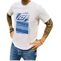 Umbro Layered Box Logo Graphic Kortarmet T-skjorte