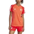 Adidas Fc Bayern Munich 23/24 Trening Kvinners T-skjorte Med Korte Ermer