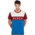 Barca Fc Barcelona Color Block Kortarmet T-skjorte