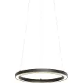 QAZQA Hengende lampe sort 40 cm inkl. LED 3-trinns dimmbar - Girello