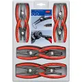Knipex 00 20 04 SB, Tangsett, Rød, 1,27 kg