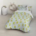 Play Fabrics Dynetrekk Med Knapper Tweety Vichy Til 90 Seng 155x220 Cm