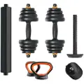 Fed Hantlesett V2+stang+kettlebell Og Sensor 30kg