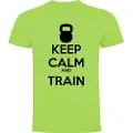 Kruskis Keep Calm And Train Kortarmet T-skjorte