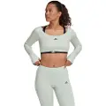Adidas Hyperglam Cut 3 Stripes Sport-topp
