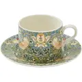 Spode SpodeTekopp med fat Morris & Co Strawberry ThiefFlerfargetKopper & krusFra Homeroom