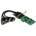 StarTech.com 4-porters Rs232/485/422 Pcie Pci-e-utvidelseskort