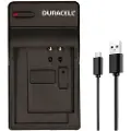 Duracell - USB batterilader - Li-Ion - 1 x batterilader - svart