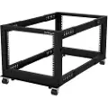 StarTech.com 8u åpen Ramme 22-40 Tommer Dyp Rack