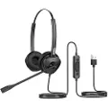 Fanvil Ht302 Double Qd-rj9 Usb Headset