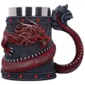 Nemesis Now Rød Dragespiral Krukke 16 Cm
