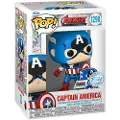 Funko POP! Pop! Kaptein Amerika Forundring A60-comic Con Pinsfigur