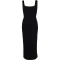 Superdry Square Neck Jersey Ermeløs Midikjole
