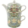 Spode SpodeTekanne / tekrus Tea for one Morris & Co Strawberry ThiefFlerfargetMugger & karaflerFra Homeroom