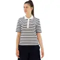 Tommy Hilfiger 1985 Regular Pique Stripe Kortermet Poloskjorte