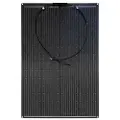 Blugy Halvfleksibelt Monokrystallinsk Solcellepanel 160w