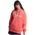 Superdry Code Sl Applique Os Hetteskjorte