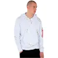 Alpha industries Aop Foil Print Hettegenser