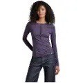 G-Star Essential Henley Slim Langarmet T-skjorte