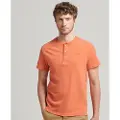 Superdry Vintage Logo Emb Henley Kortarmet T-skjorte
