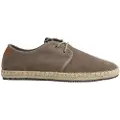 Pepe Jeans for man. PMS10314 Tourist Claic taupe leather trainers (45), Flat, Laces, Casual, Sustainable