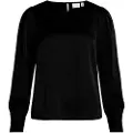 Vila Ellette Langermet Bluse