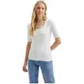 Selected Anna Kortarmet T-skjorte