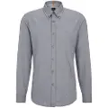 Hugo Boss Rickert 10247370 01 Skjorte Med Lange Ermer