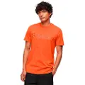 Superdry Tonal Embroidered Logo Kortarmet T-skjorte
