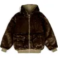 Grimey Lost Boys Reversible Fur Bomberjakke