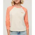 Superdry Essential Logo Baseball Langarmet T-skjorte