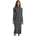 Pepe Jeans for woman. PL953383 Dalia grey dress (M), Casual, Cotton, Long sleeve